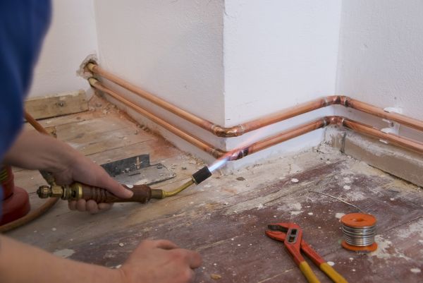Copper Pipe Repair in Layton